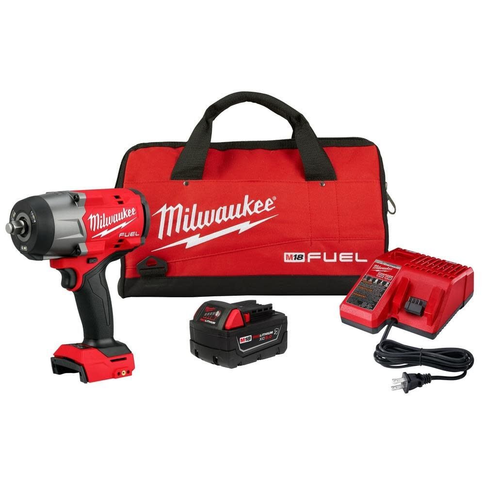 Milwaukee 2967-21B M18 FUEL 1/2 High Torque Impact Wrench w/ Friction Ring Kit