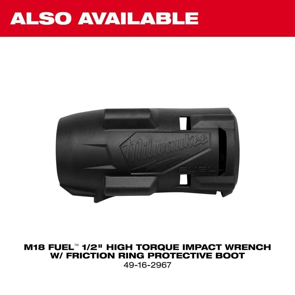 Milwaukee 2967-21B M18 FUEL 1/2 High Torque Impact Wrench w/ Friction Ring Kit