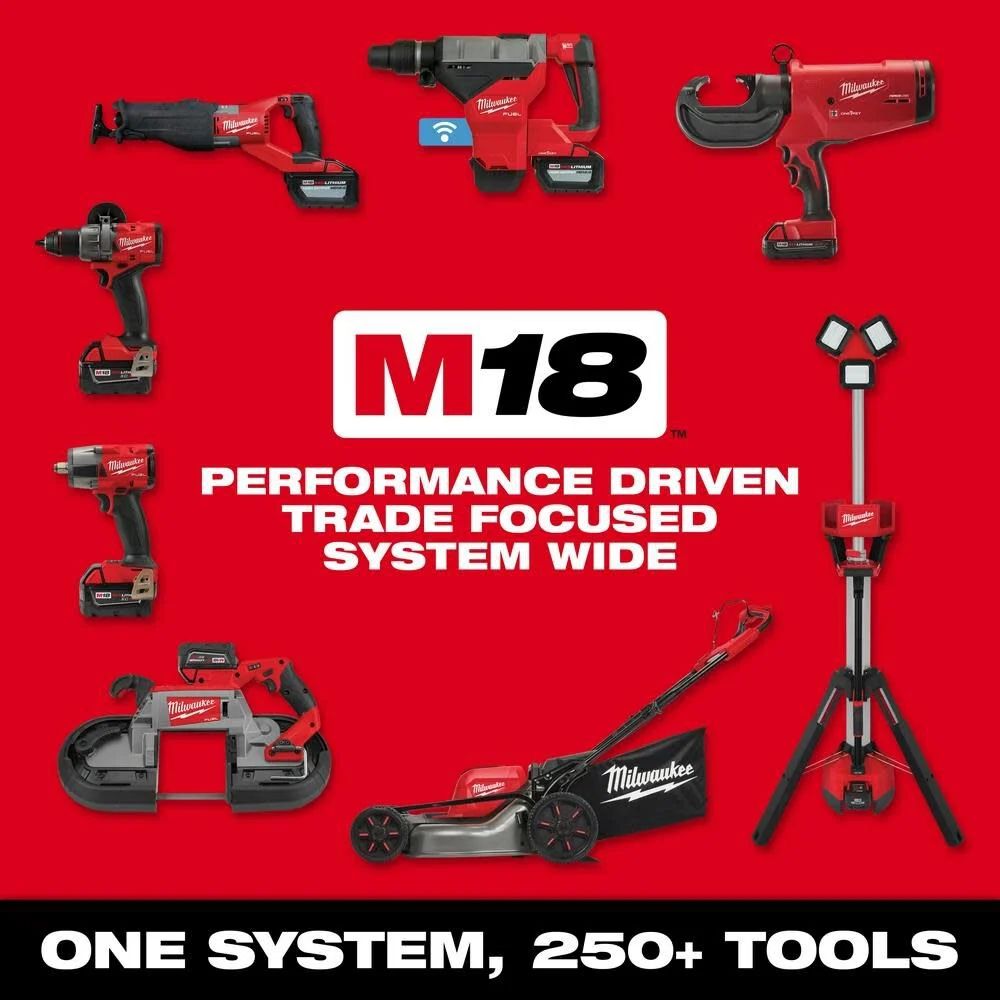 Milwaukee 2967-21B M18 FUEL 1/2 High Torque Impact Wrench w/ Friction Ring Kit