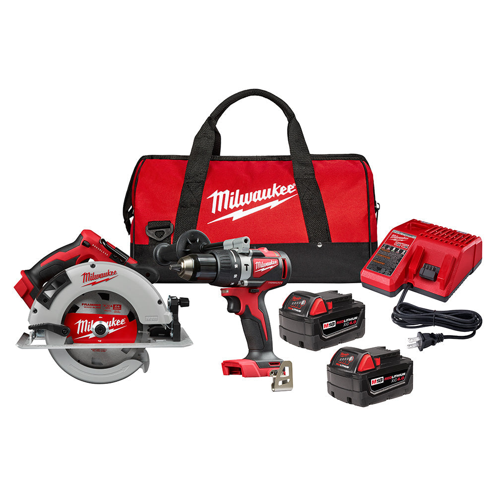 Milwaukee 2992-22 M18 Brushless 2-Piece Combo Kit