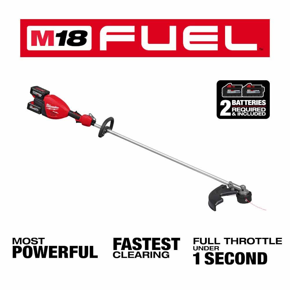 Milwaukee 3006-22 M18 FUEL 17” Dual Battery String Trimmer Kit