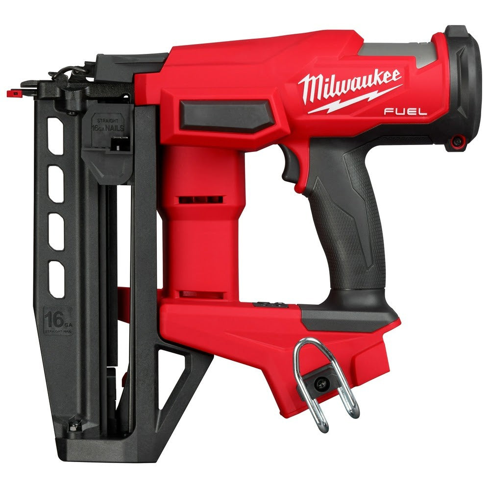 Milwaukee 3020-20 M18 FUEL 16 Gauge Straight Finish Nailer, Bare