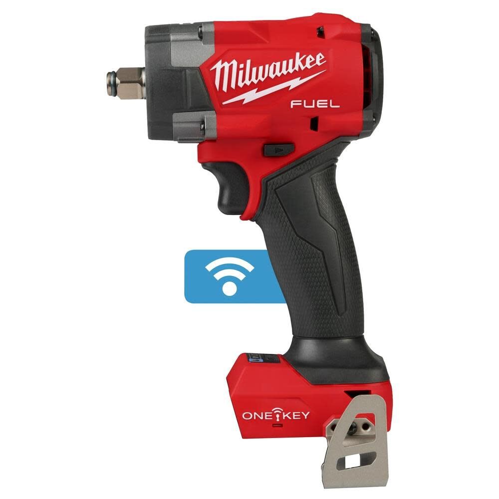 Milwaukee 3061-20 M18 FUEL 1/2 Controlled Torque Compact Impact Wrench w/ TORQUE-SENSE, Bare