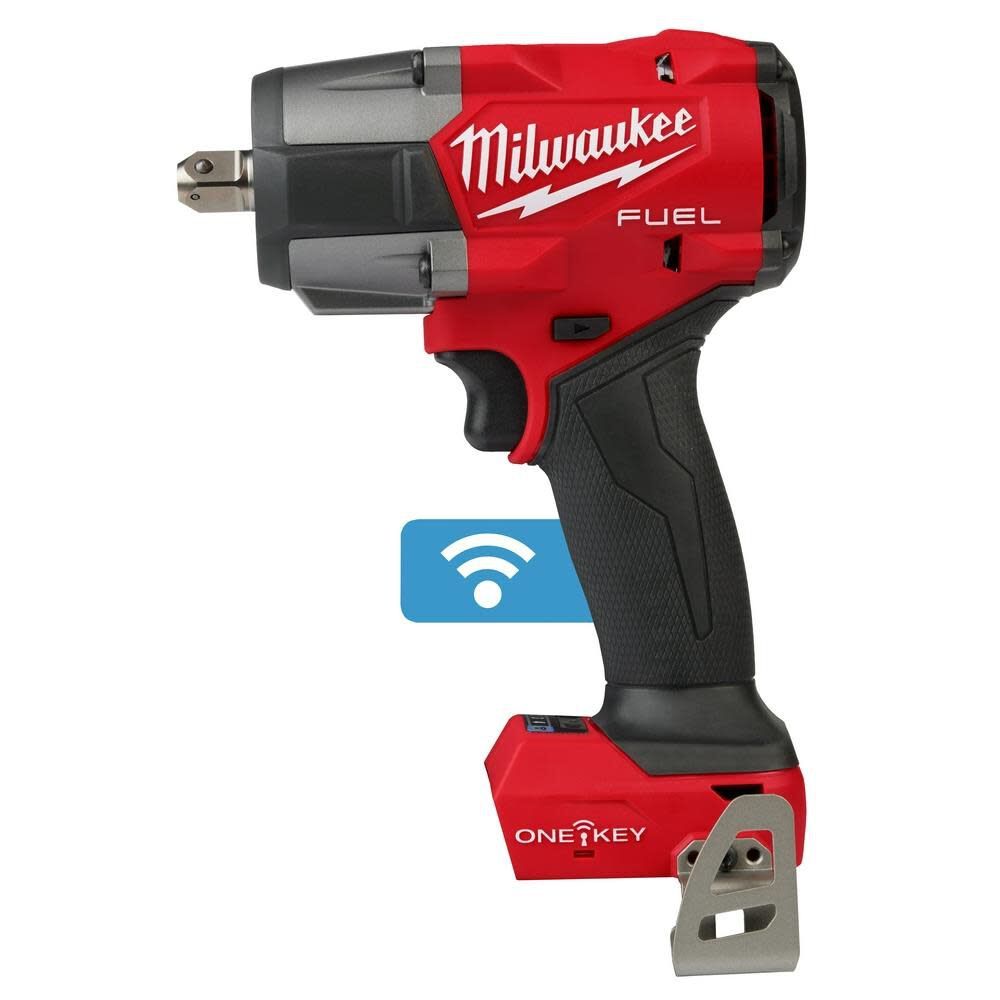 Milwaukee 3062P-20 M18 FUEL 1/2 Controlled Mid-Torque Impact Wrench w/ TORQUE-SENSE, Pin Detent