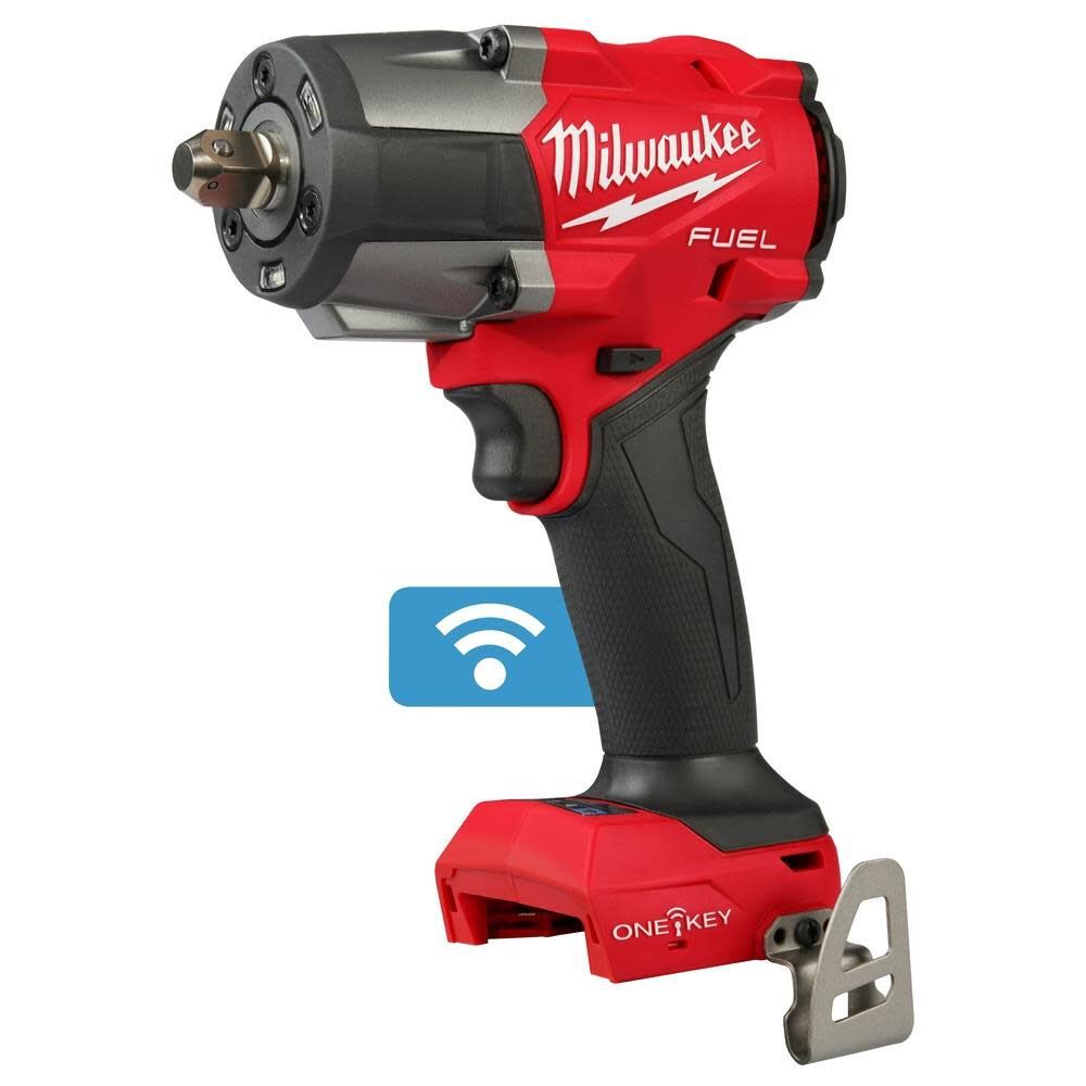 Milwaukee 3062P-20 M18 FUEL 1/2 Controlled Mid-Torque Impact Wrench w/ TORQUE-SENSE, Pin Detent