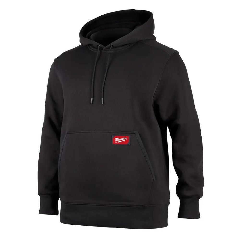 Milwaukee 351B-2X Midweight Pullover Hoodie Black, 2X