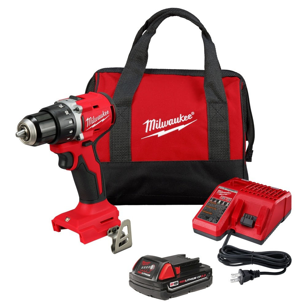 Milwaukee 3601-21P M18 Compact Brushless 1/2 Drill/Driver Kit