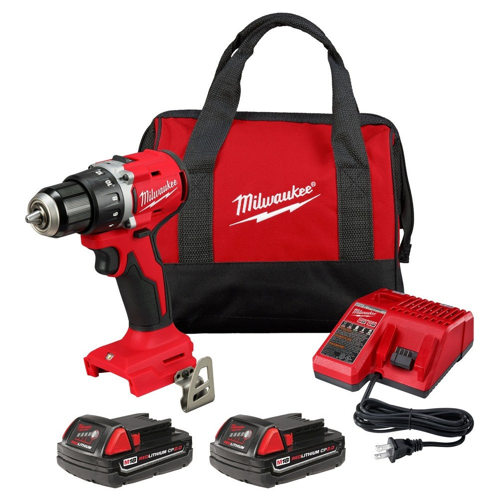 Milwaukee 3601-22CT M18 Compact Brushless 1/2 Drill/Driver Kit