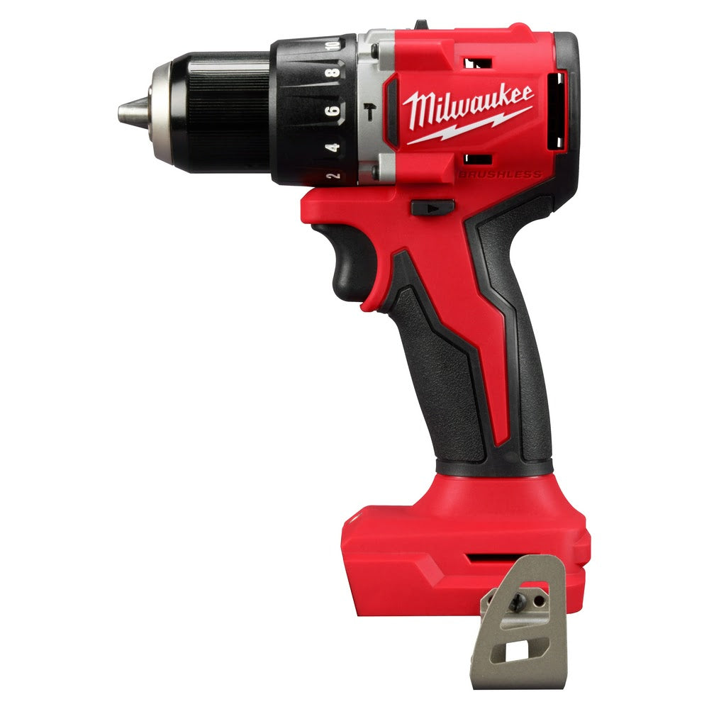 Milwaukee 3602-20 M18 Compact Brushless 1/2 Hammer Drill/Driver