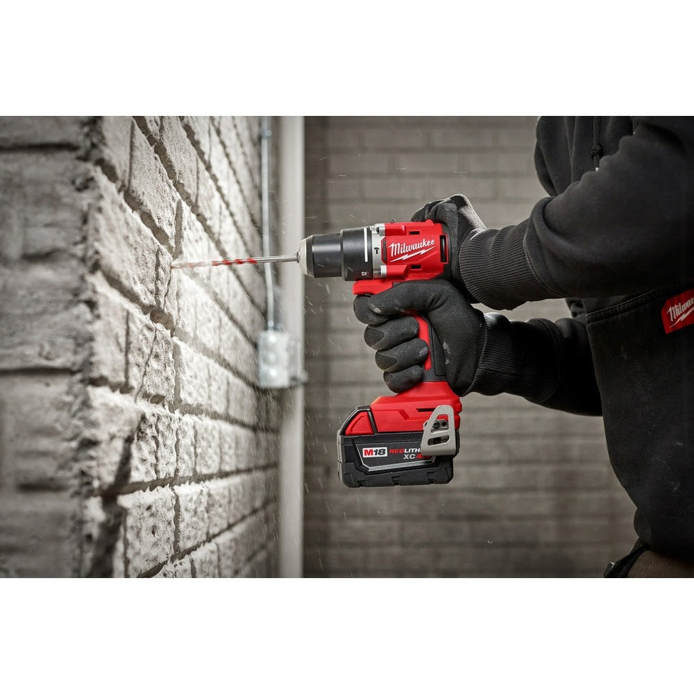 Milwaukee 3602-20 M18 Compact Brushless 1/2 Hammer Drill/Driver