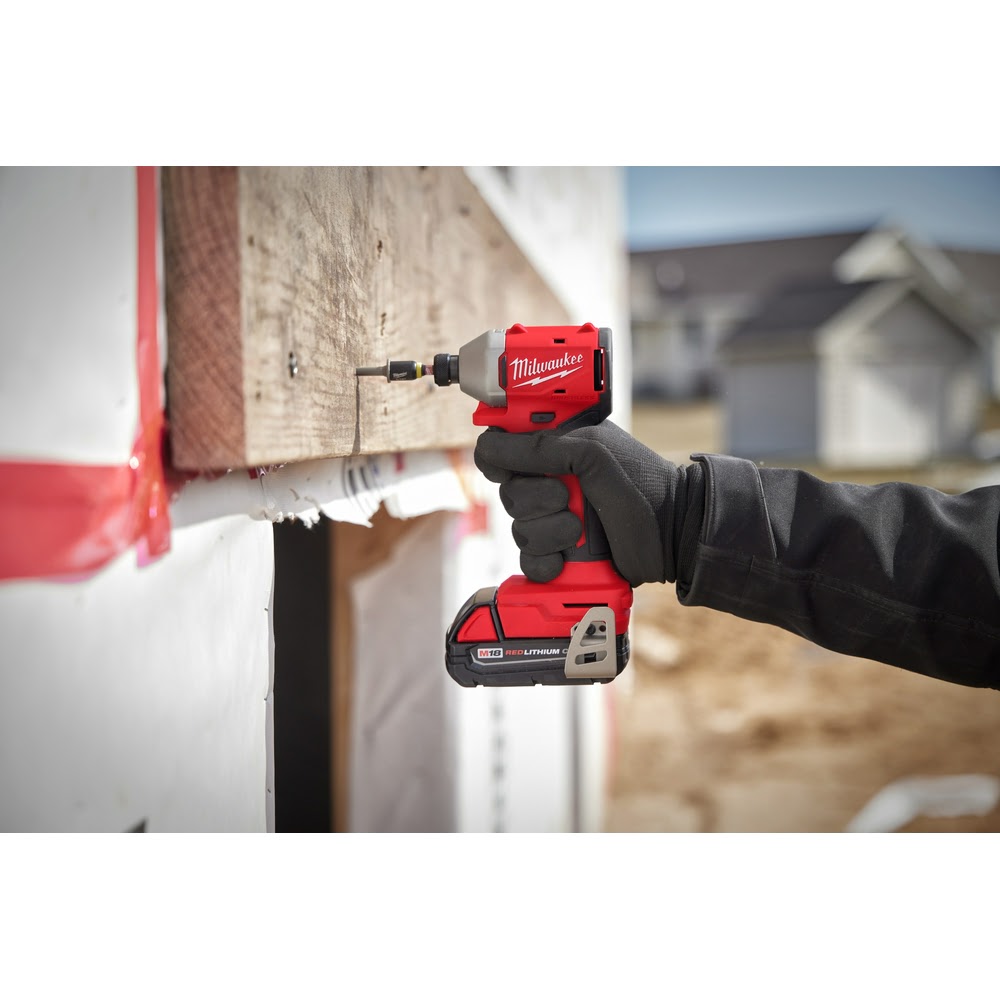 Milwaukee 3650-20 M18 Compact Brushless 1/4 Hex Impact Driver