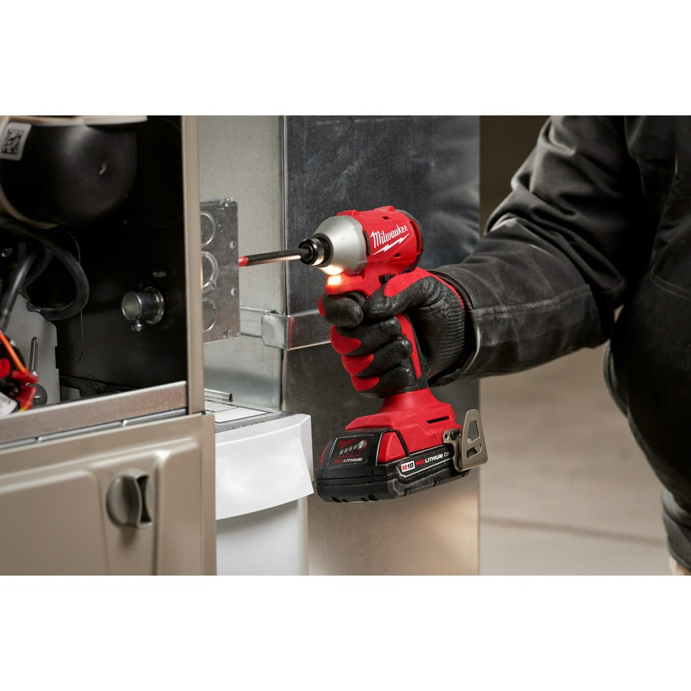 Milwaukee 3650-20 M18 Compact Brushless 1/4 Hex Impact Driver