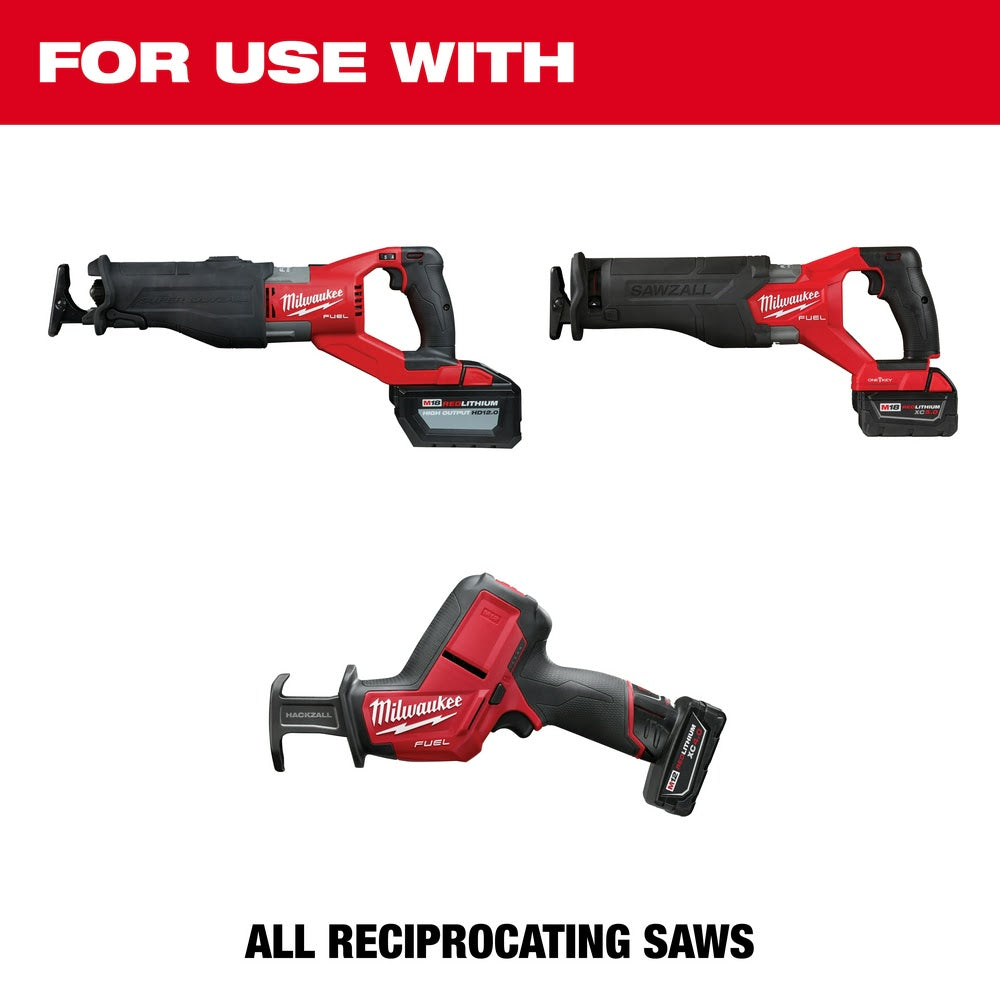 Milwaukee 48-00-1303 12 x 5TPI Wood Pruning Sawzall Blade 5-Pack