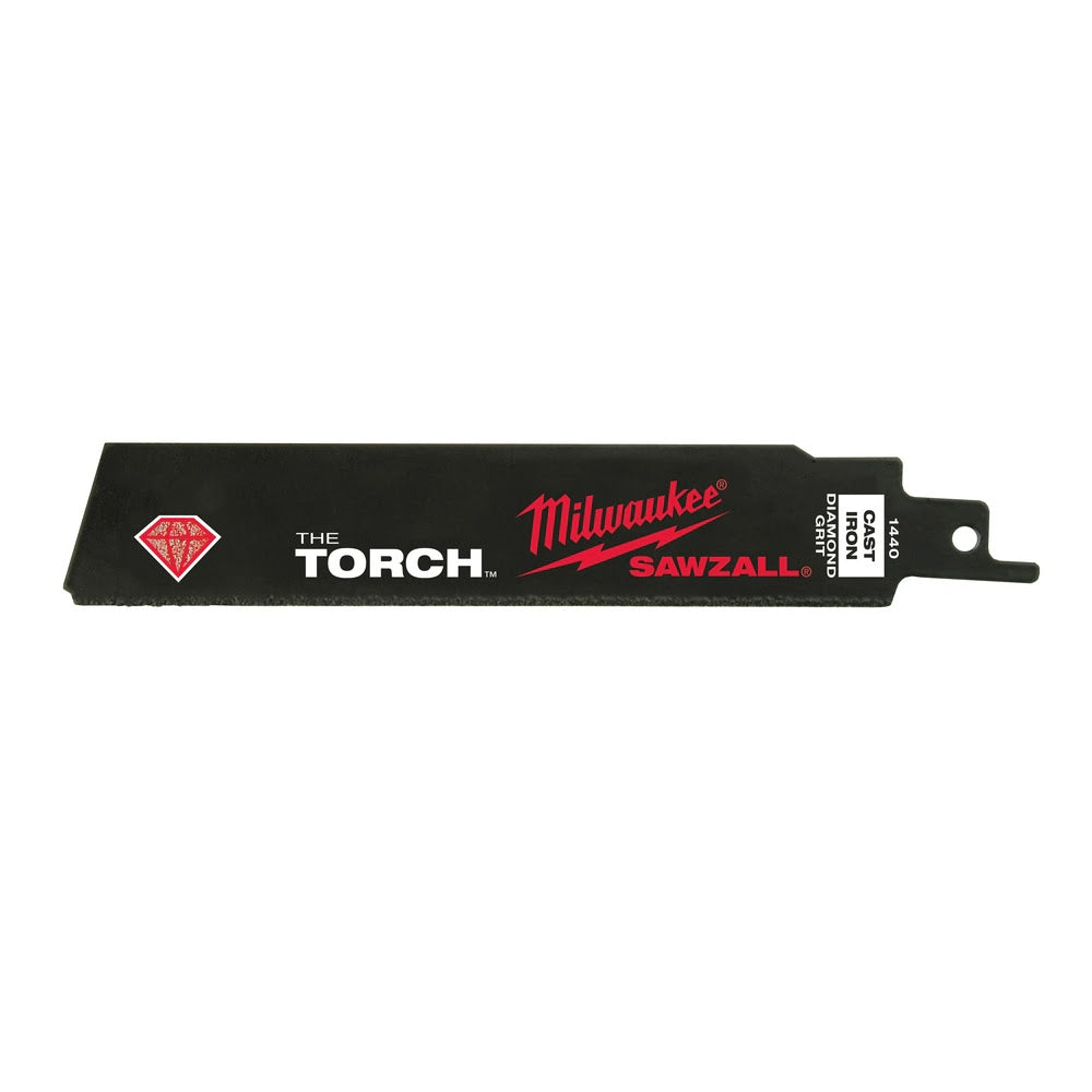 Milwaukee 48-00-1440 Sawzall Blade 6 Diamond Grit, 1 Pack