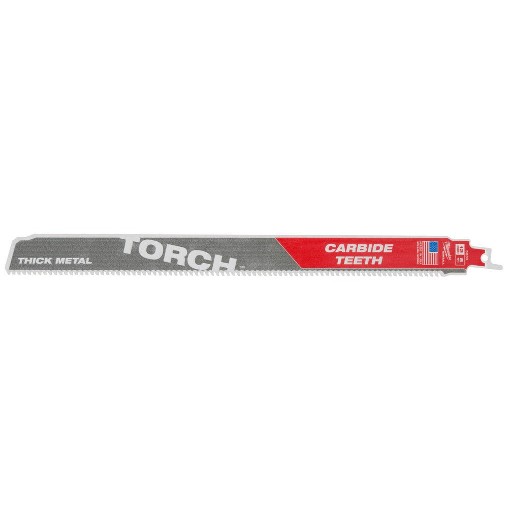 Milwaukee 48-00-5203 12” 7TPI The TORCH™ with Carbide Teeth SAWZALL® Blade 1Pk