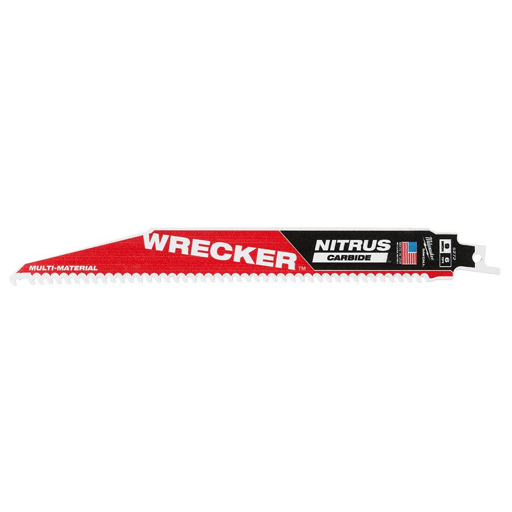 Milwaukee 48-00-5272 9 6TPI The Wrecker with Nitrus Carbide 1Pk