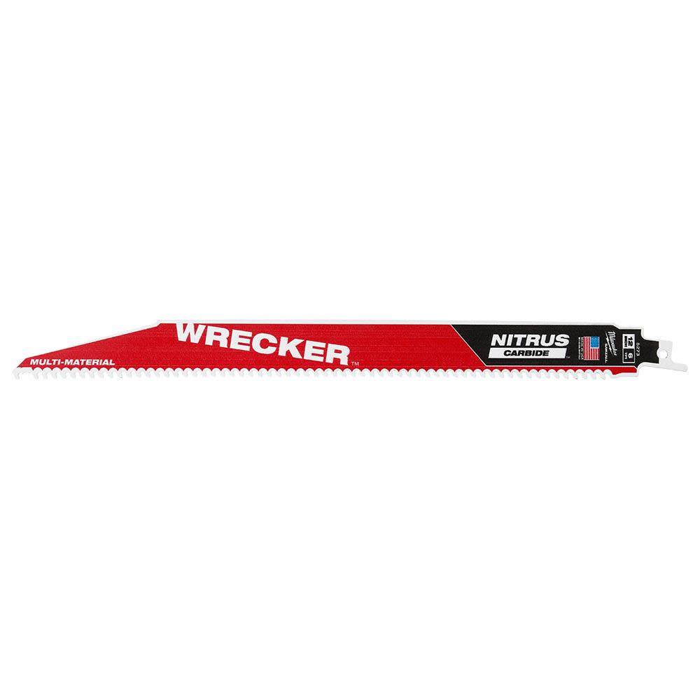 Milwaukee 48-00-5273 12 6TPI The Wrecker with Nitrus Carbide 1Pk