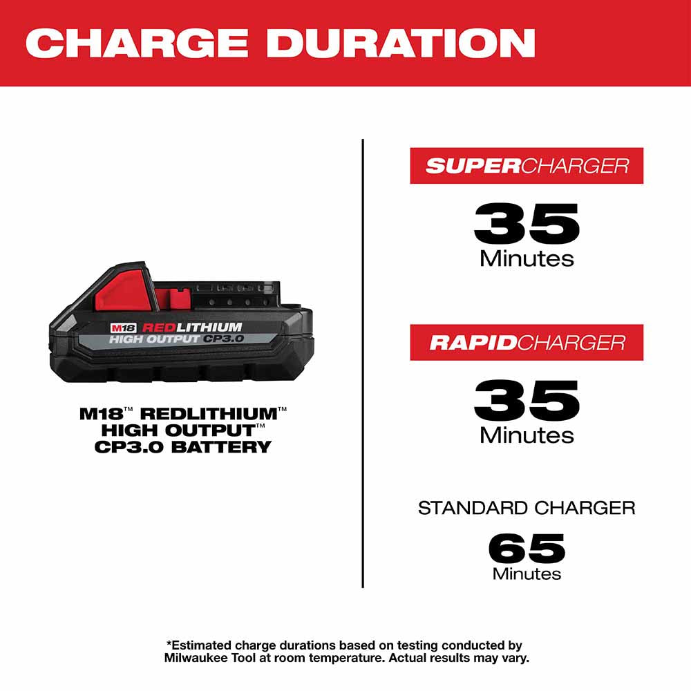 Milwaukee 48-11-1835 M18 REDLITHIUM HIGH OUTPUT CP3.0 Battery