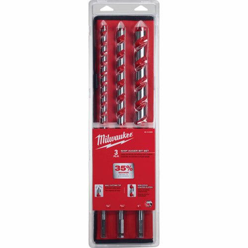 Milwaukee 48-13-3000 3-Piece Ship Auger Bit Set