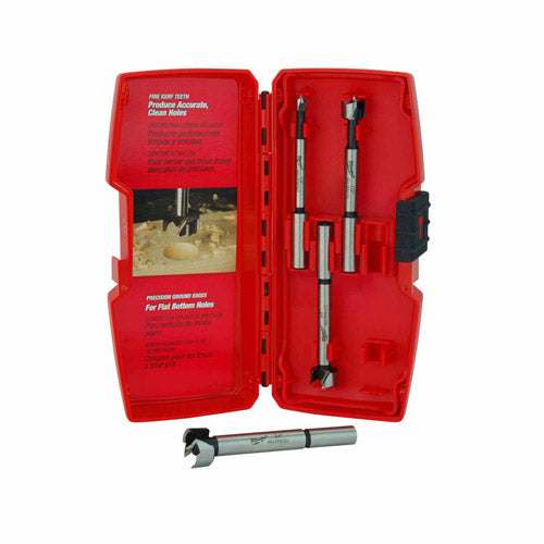 Milwaukee 48-14-0004 4 Piece Forstner Bit Set