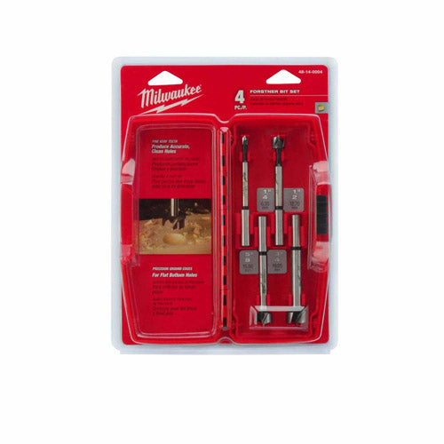 Milwaukee 48-14-0004 4 Piece Forstner Bit Set