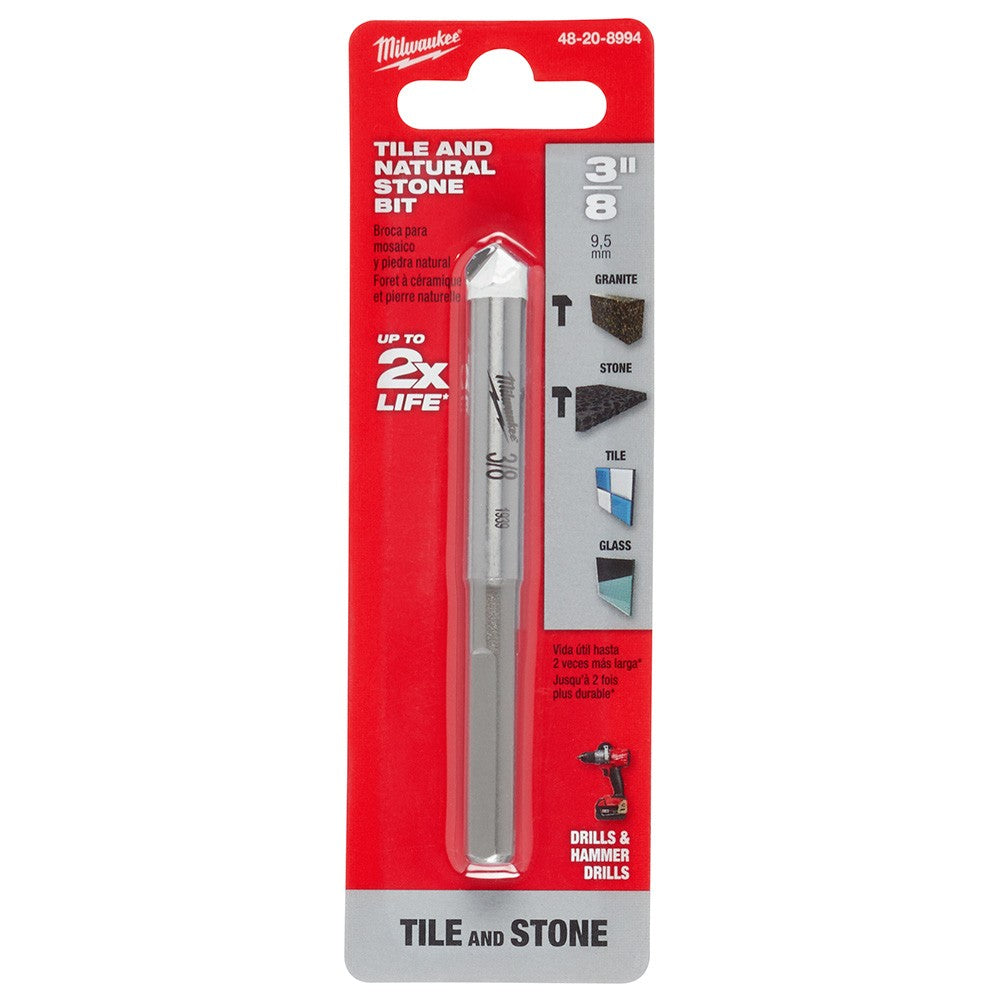 Milwaukee 48-20-8994 3/8 Natural Stone Bit