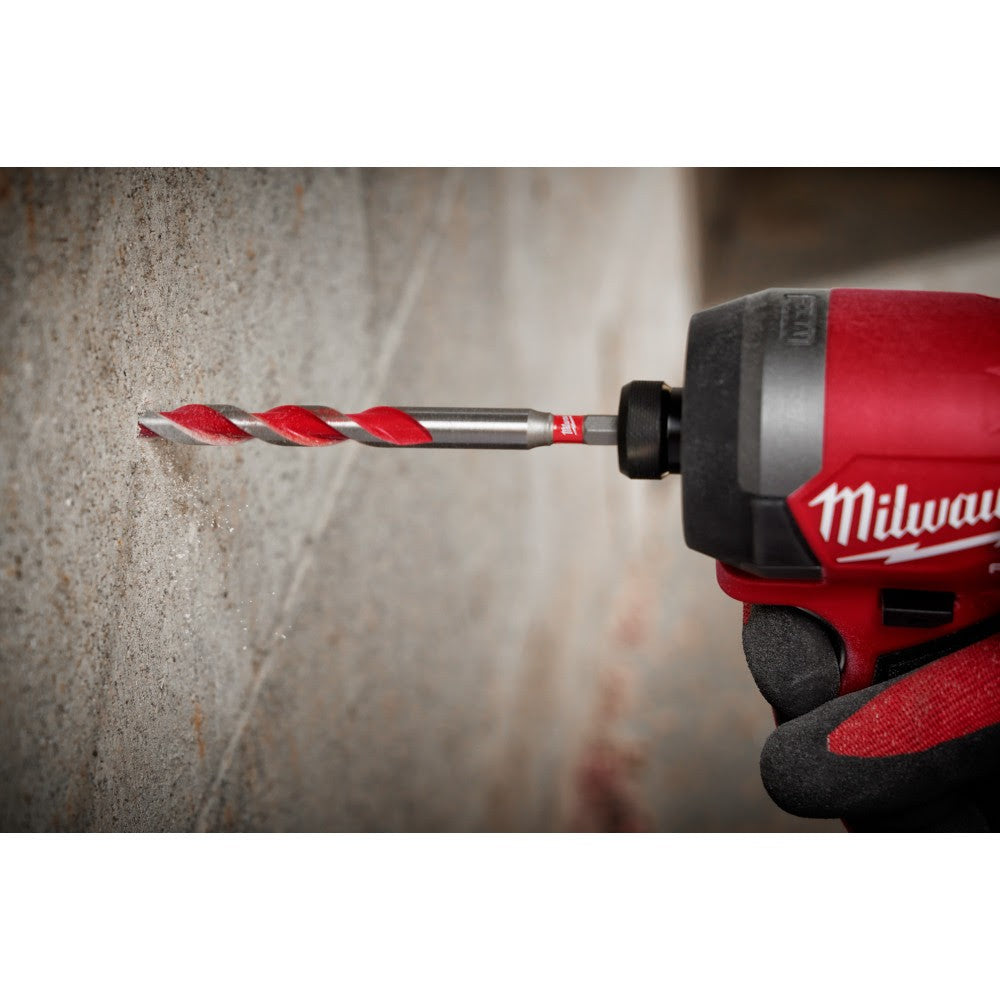 Milwaukee 48-20-9105 3/16 x 2 x 4 SHOCKWAVE™ Carbide Hammer Drill Bit