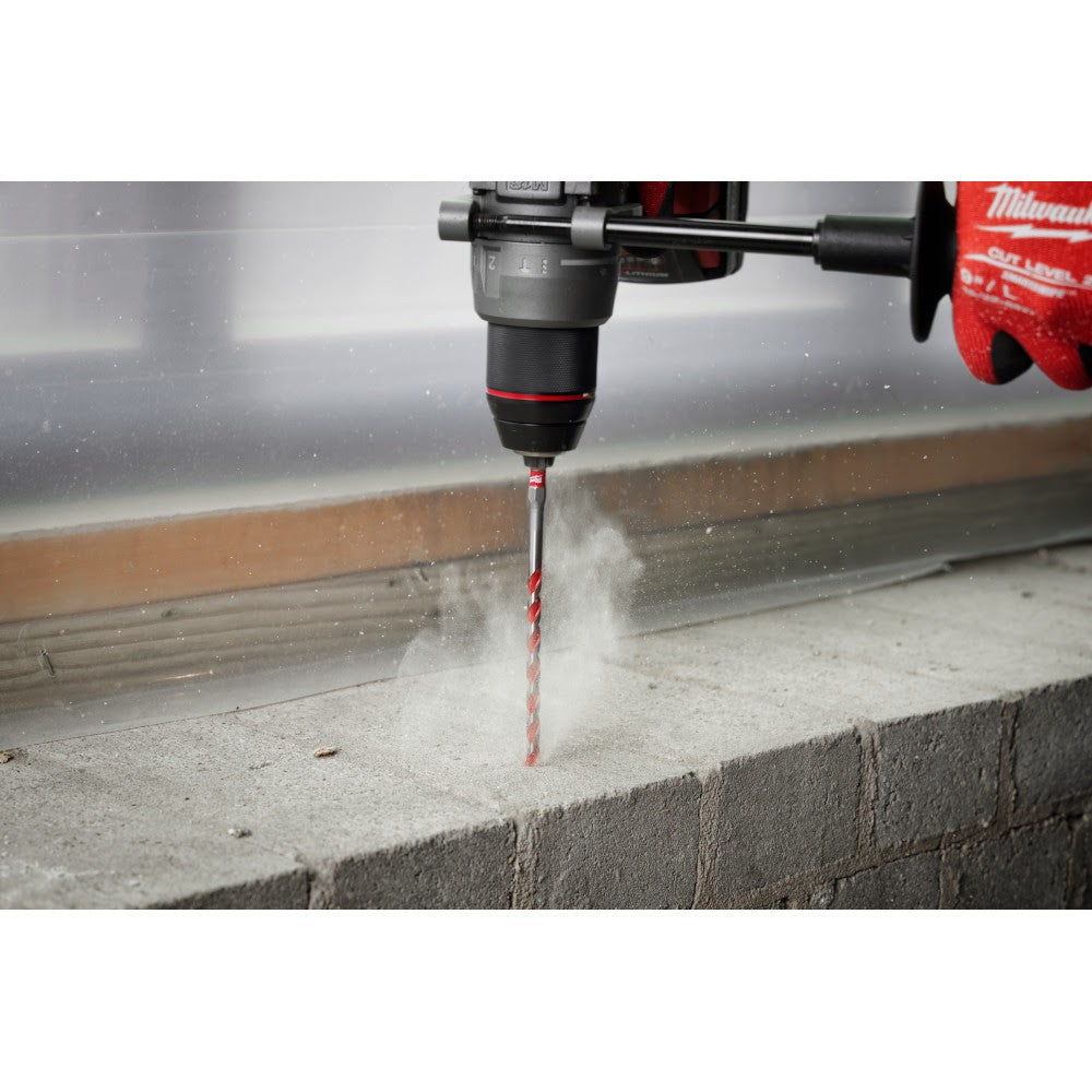 Milwaukee 48-20-9110 1/4 x 2 x 4 SHOCKWAVE™ Carbide Hammer Drill Bit