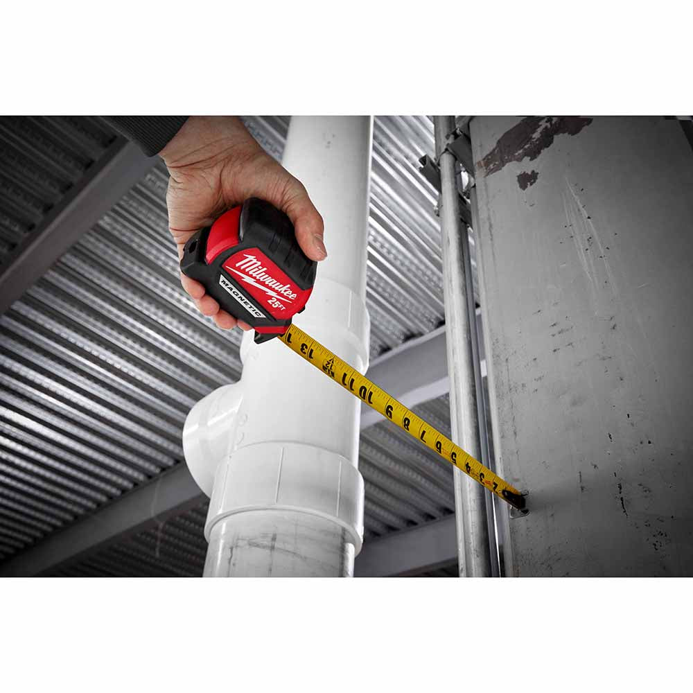 Milwaukee 48-22-0316 16Ft Compact Magnetic Tape Measure