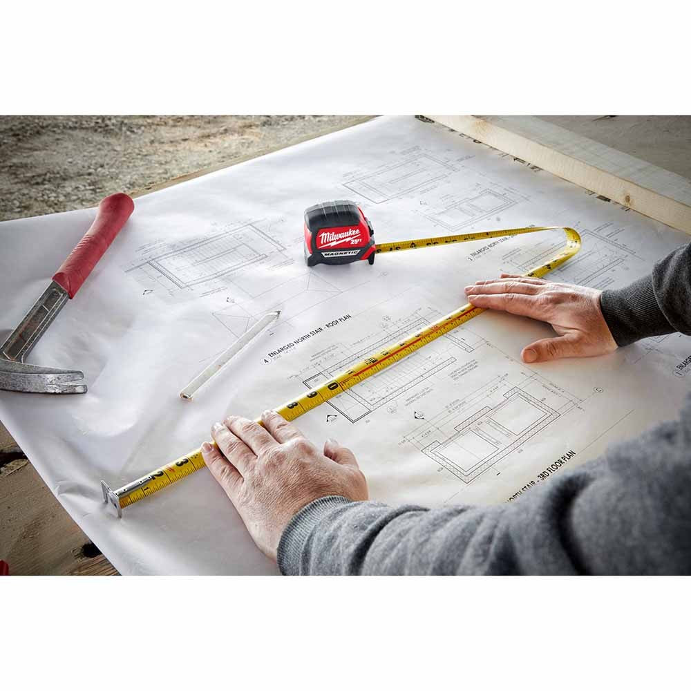 Milwaukee 48-22-0316 16Ft Compact Magnetic Tape Measure