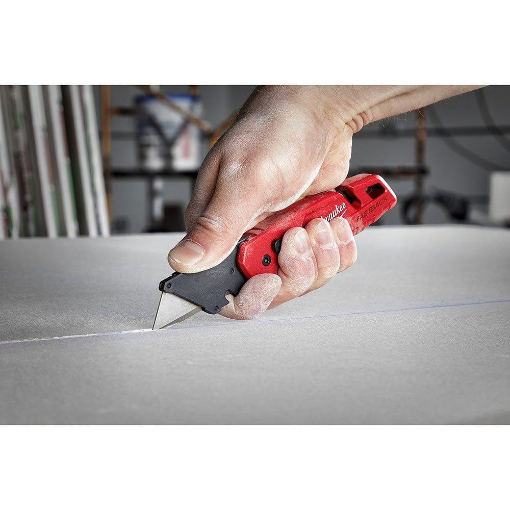 Milwaukee 48-22-1502 FASTBACK Folding Utility Knife w/ Blade Storage