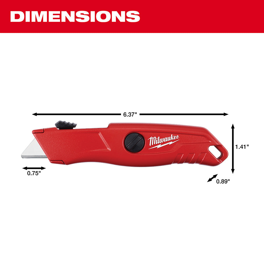 Milwaukee 48-22-1512 Self Retracting Utility Knife