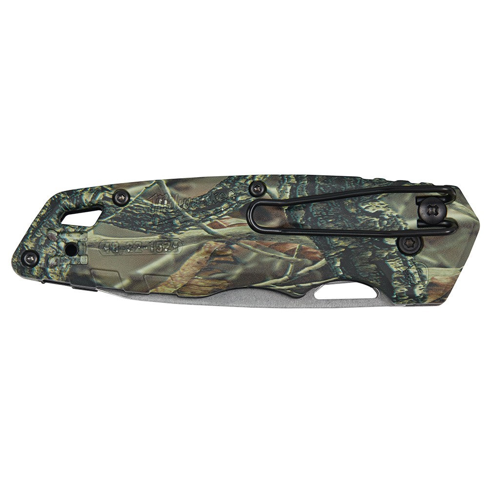 Milwaukee 48-22-1524 FASTBACK Camo Folding Knife