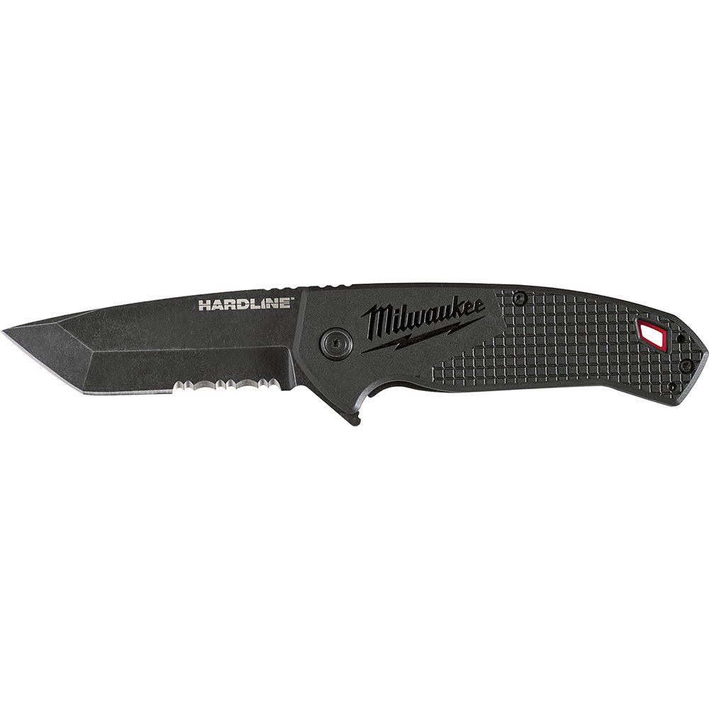 Milwaukee 48-22-1998 3 HARDLINE Serrated Blade Pocket Knife