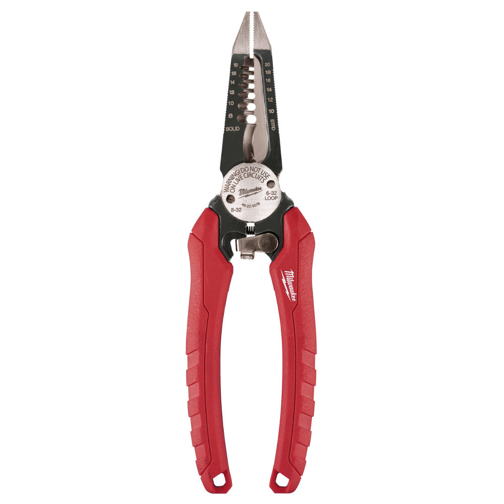 Milwaukee 48-22-3079 8GA - 20GA 6-in-1 Combination Wire Pliers