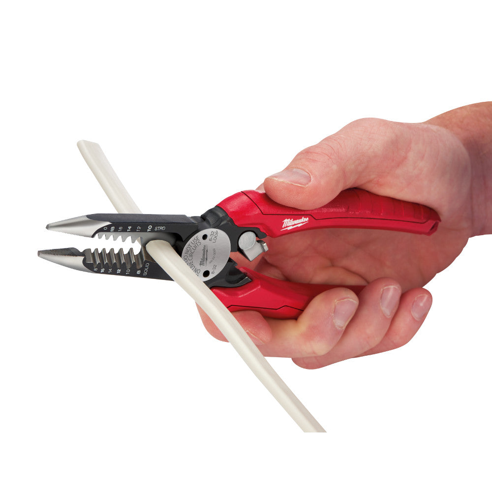 Milwaukee 48-22-3079 8GA - 20GA 6-in-1 Combination Wire Pliers