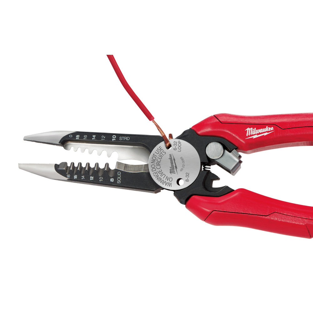 Milwaukee 48-22-3079 8GA - 20GA 6-in-1 Combination Wire Pliers