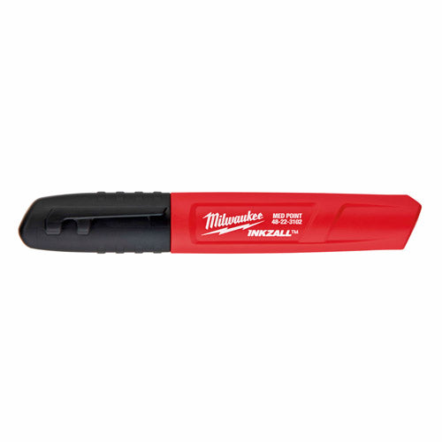 Milwaukee 48-22-3102 Inkzall Black Medium Point Marker (2Pk)