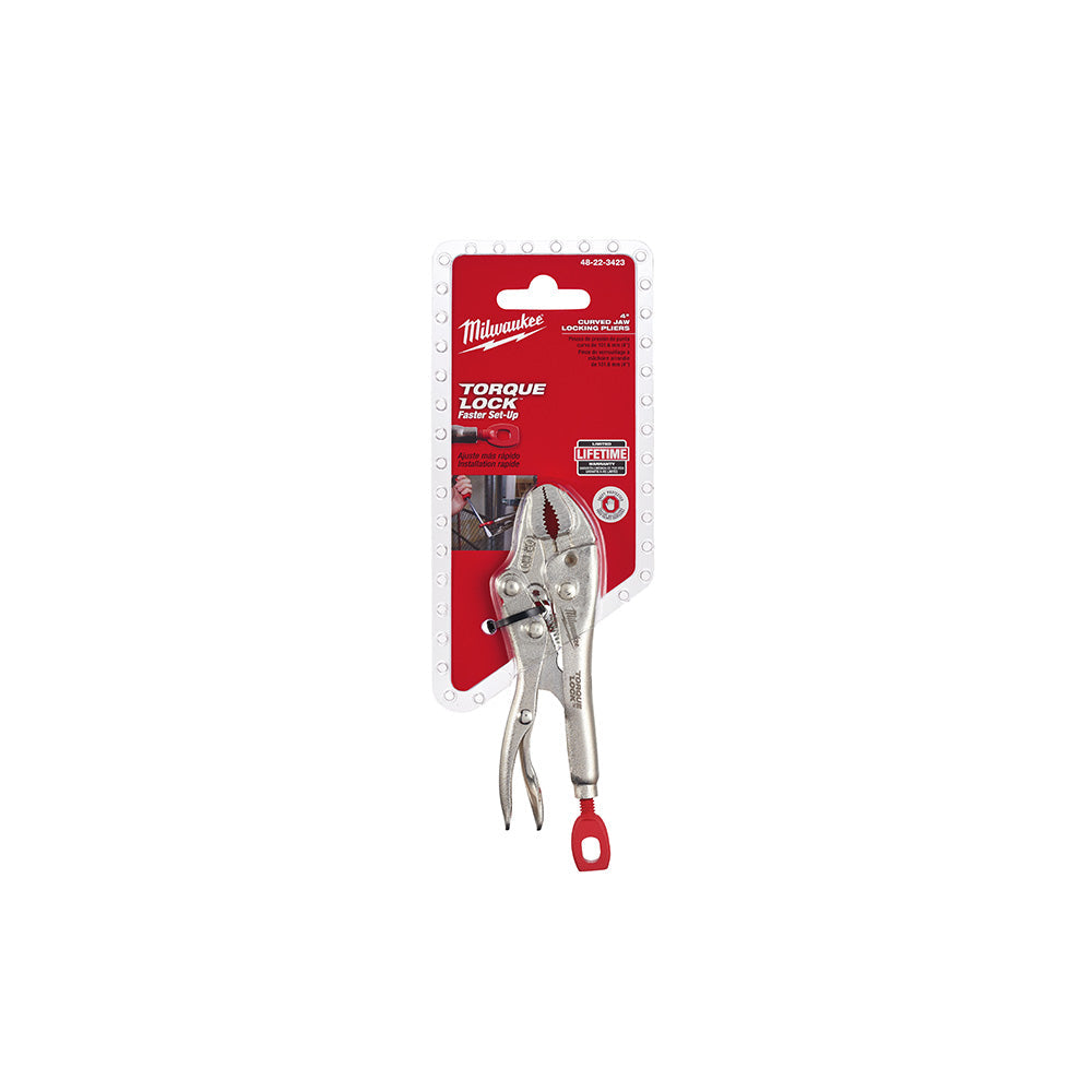 Milwaukee 48-22-3423 4 Curved Jaw Locking Pliers