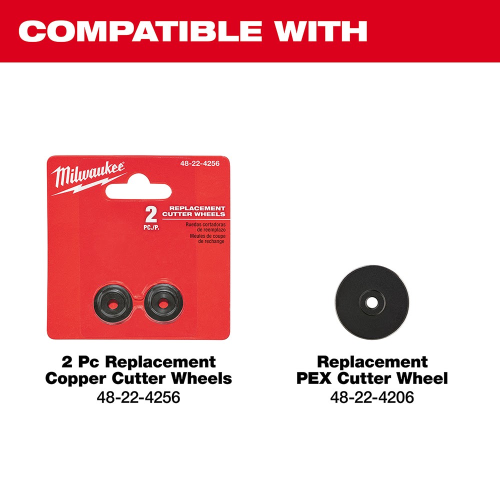 Milwaukee 48-22-4253 2-1/2 Quick Adjust Copper Tubing Cutter