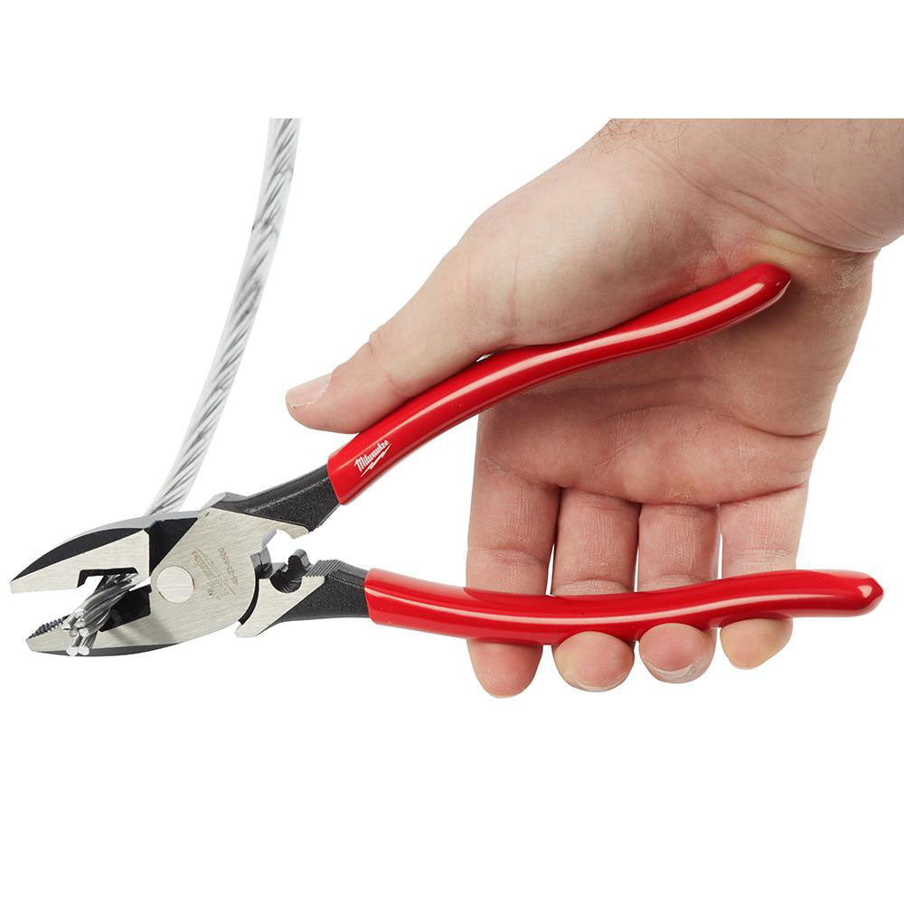 Milwaukee 48-22-6500 High Leverage Linesmans Pliers with Crimper