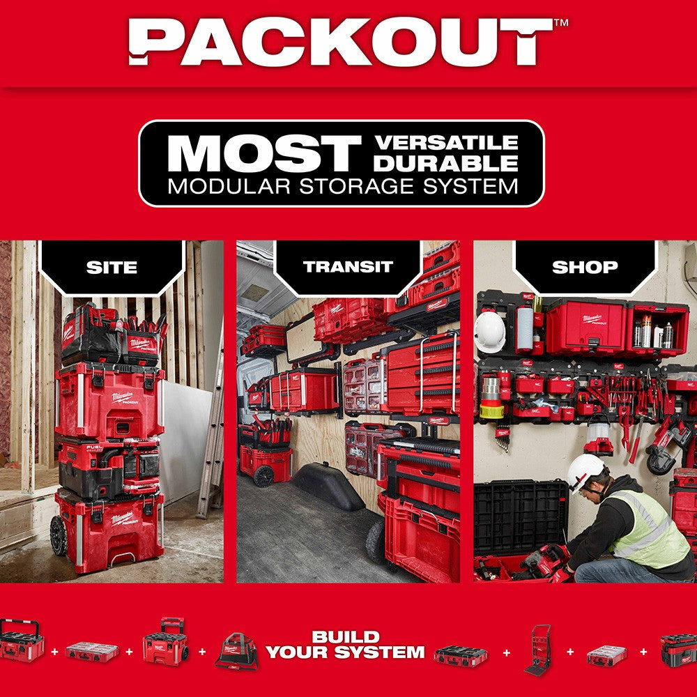 Milwaukee 48-22-8063 PACKOUT Shop Storage 2Pk Large Bin Set