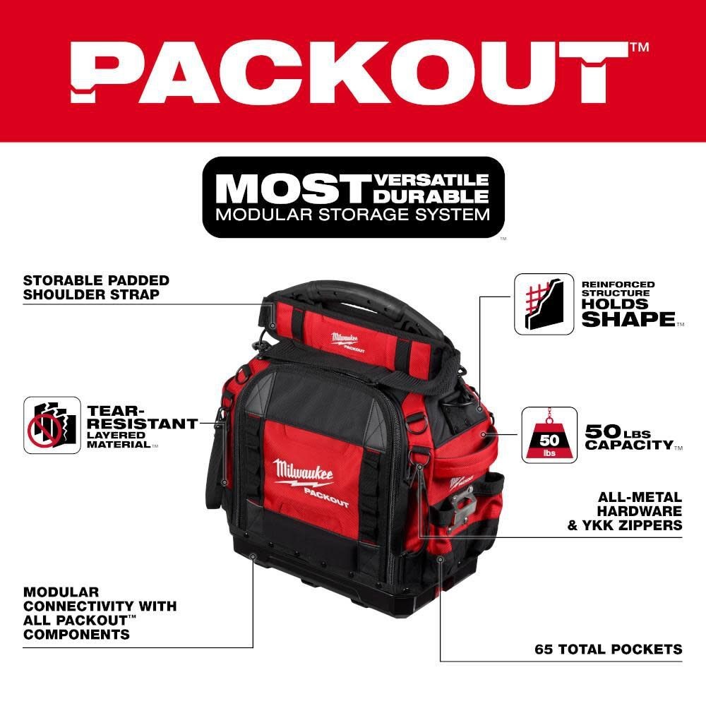 Milwaukee 48-22-8316 PACKOUT 15 Structured Tool Bag