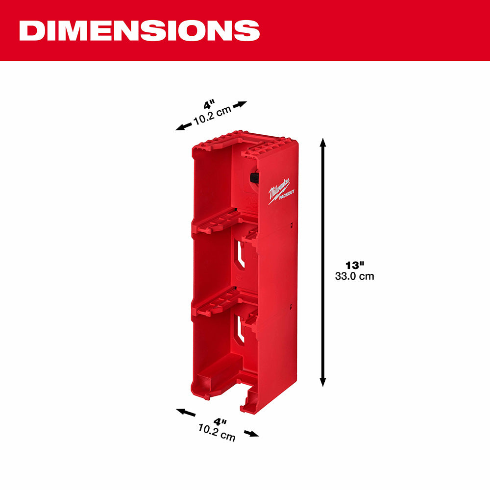 Milwaukee 48-22-8339 PACKOUT Shop Storage M18 Battery Rack