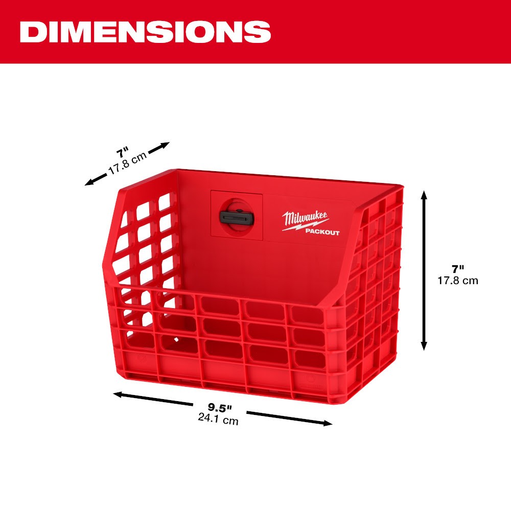 Milwaukee 48-22-8342 PACKOUT Compact Wall Basket