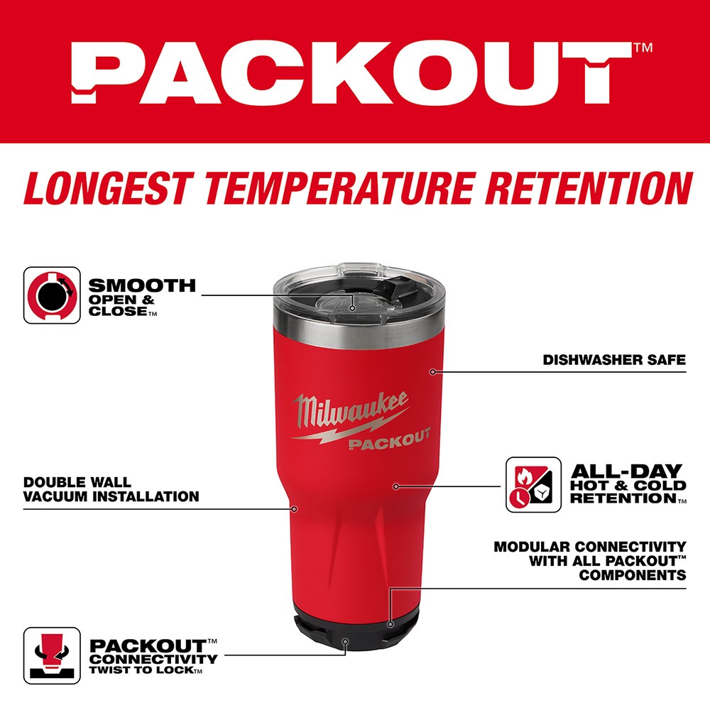 Milwaukee 48-22-8393R 30oz Tumbler