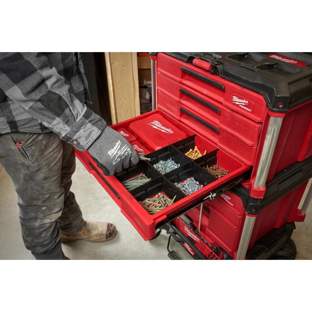 Milwaukee 48-22-8444 PACKOUT 4-Drawer Tool Box