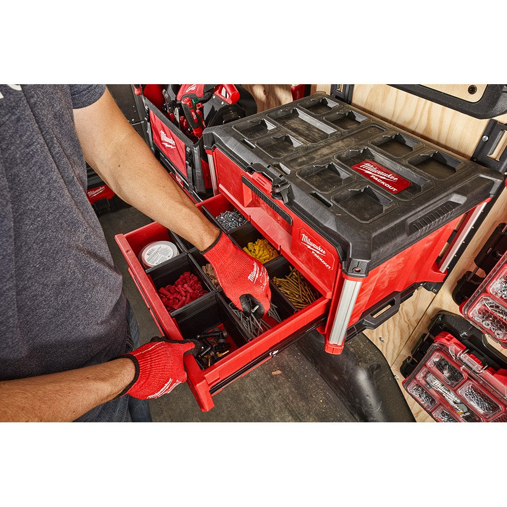 Milwaukee 48-22-8482 2-Piece 20 Vertical E-Track for Packout Racking Shelves