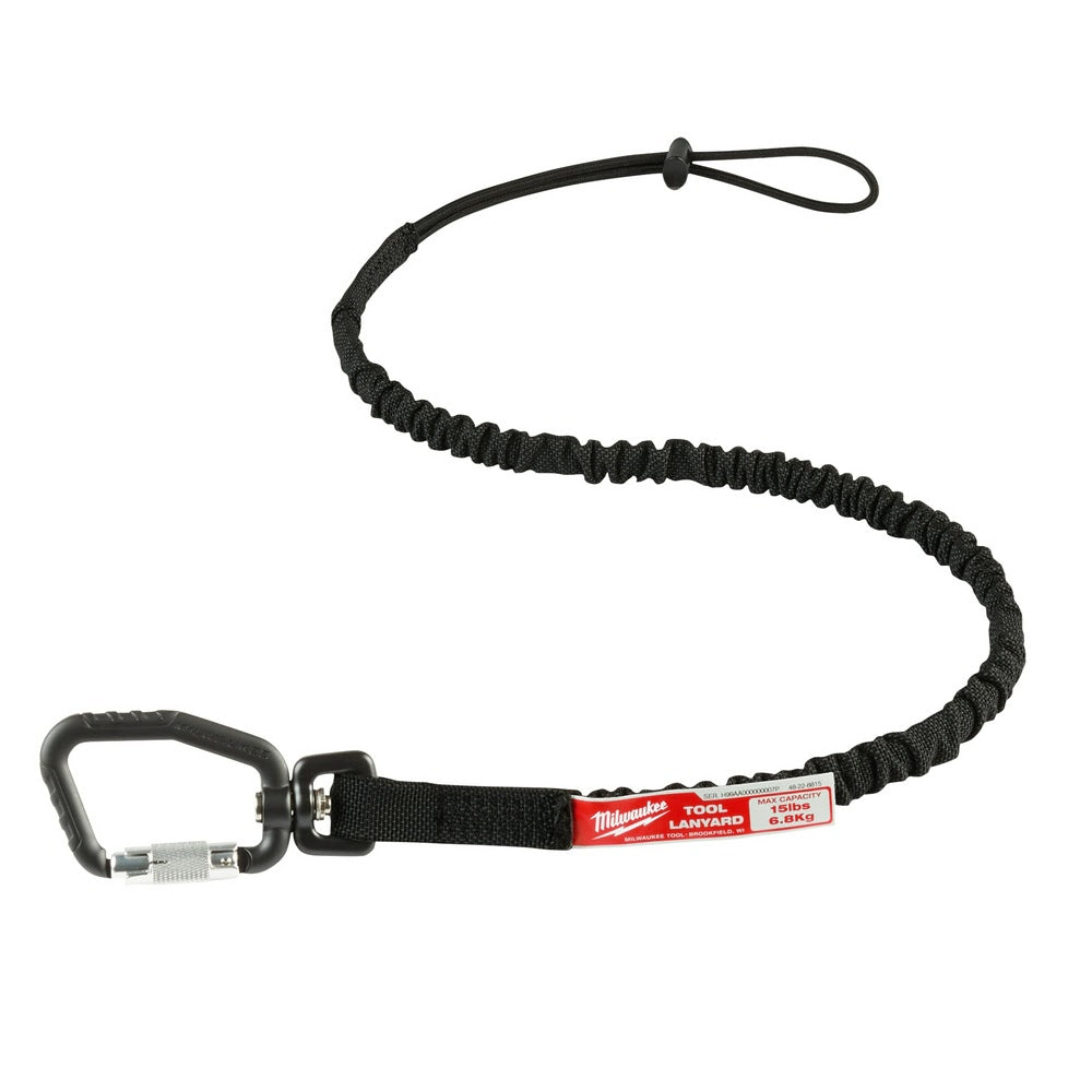 Milwaukee 48-22-8815 15-lb 36.3 Shock Absorbing and Locking Tool Lanyard