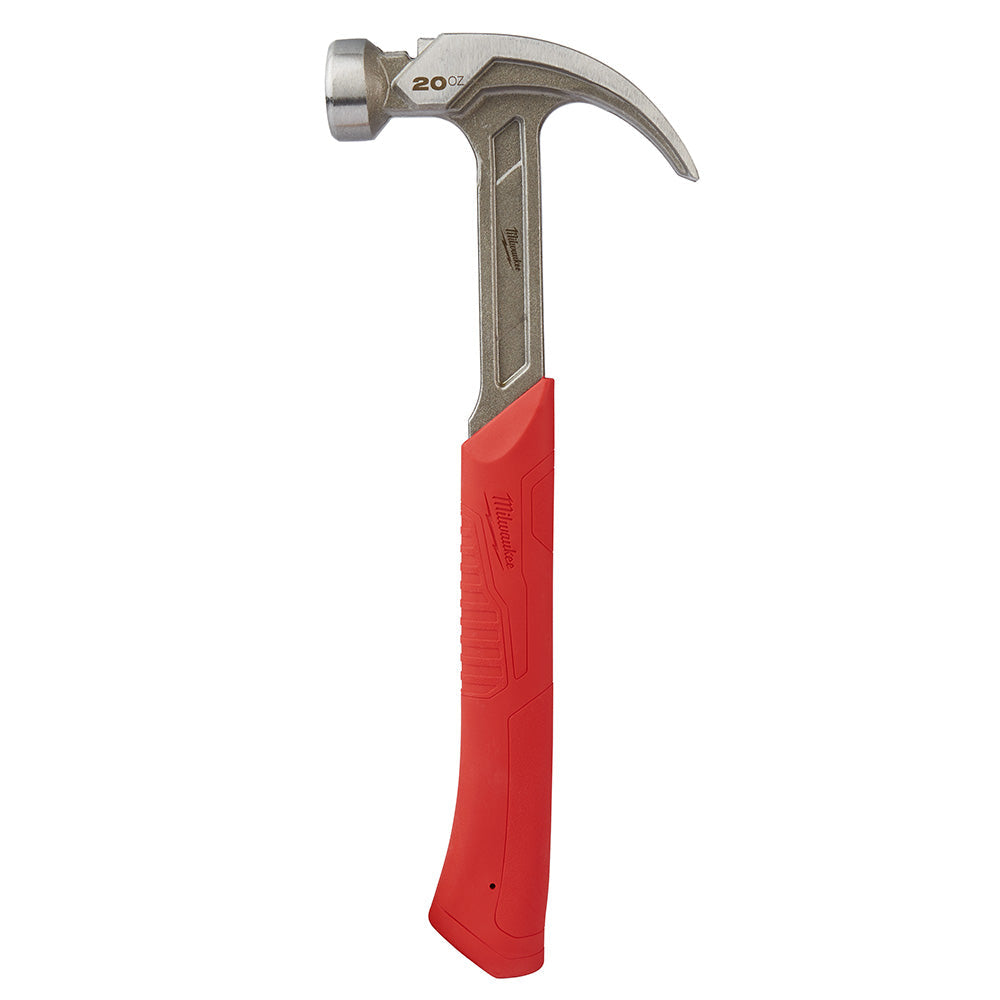 Milwaukee  48-22-9080 20-Oz Curved Claw Smooth Face Hammer